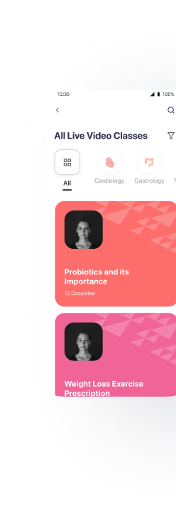 Live video classes