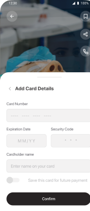 Card details